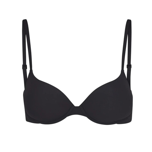 Skims Fits Everybody Push-up Bra Onyx Size 32 C - Picture 2 of 7